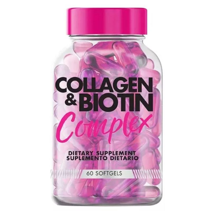 COMPEX - COLLAGEN & BIOTIN COMPLEX/ X 60 SOFTGELS/HEALTHY AMERICA