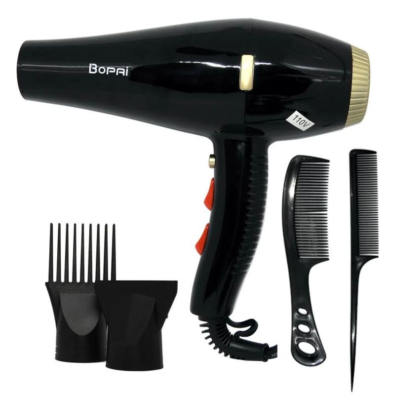 GENERICO - Secador De Pelo Profesional Bopai Bp-8300 Power Max 5000w