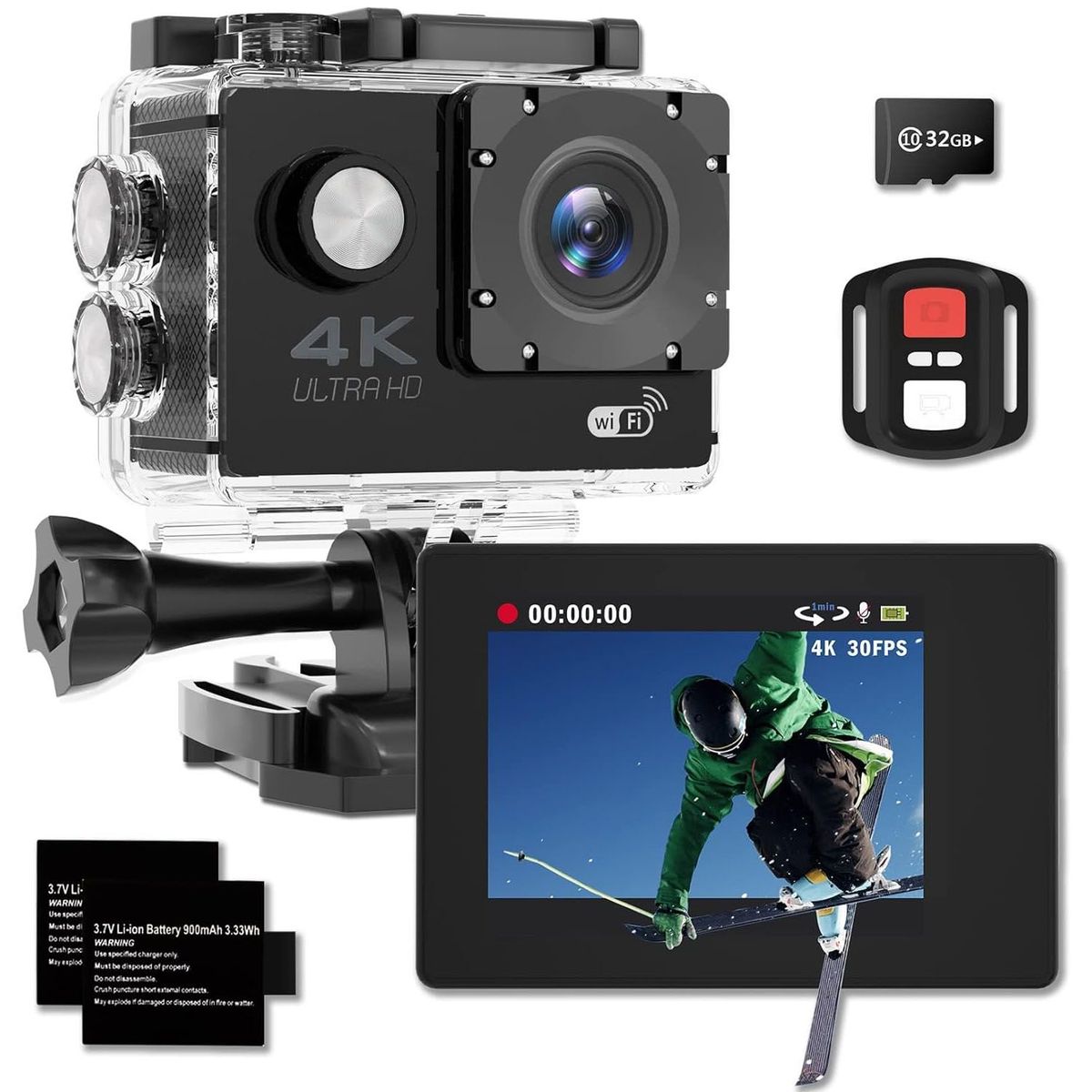 ONE PIXEL - Camara Fotografica Video Deportiva GO PRO 4K