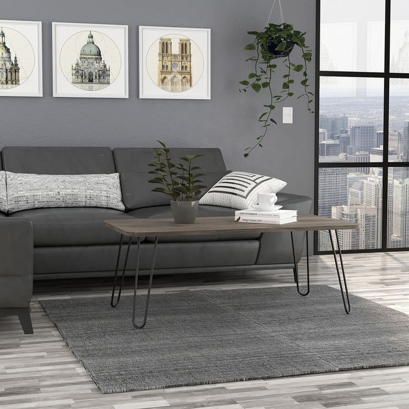 RTA MUEBLES - Mesa de centro andorra wengue mlb 9440