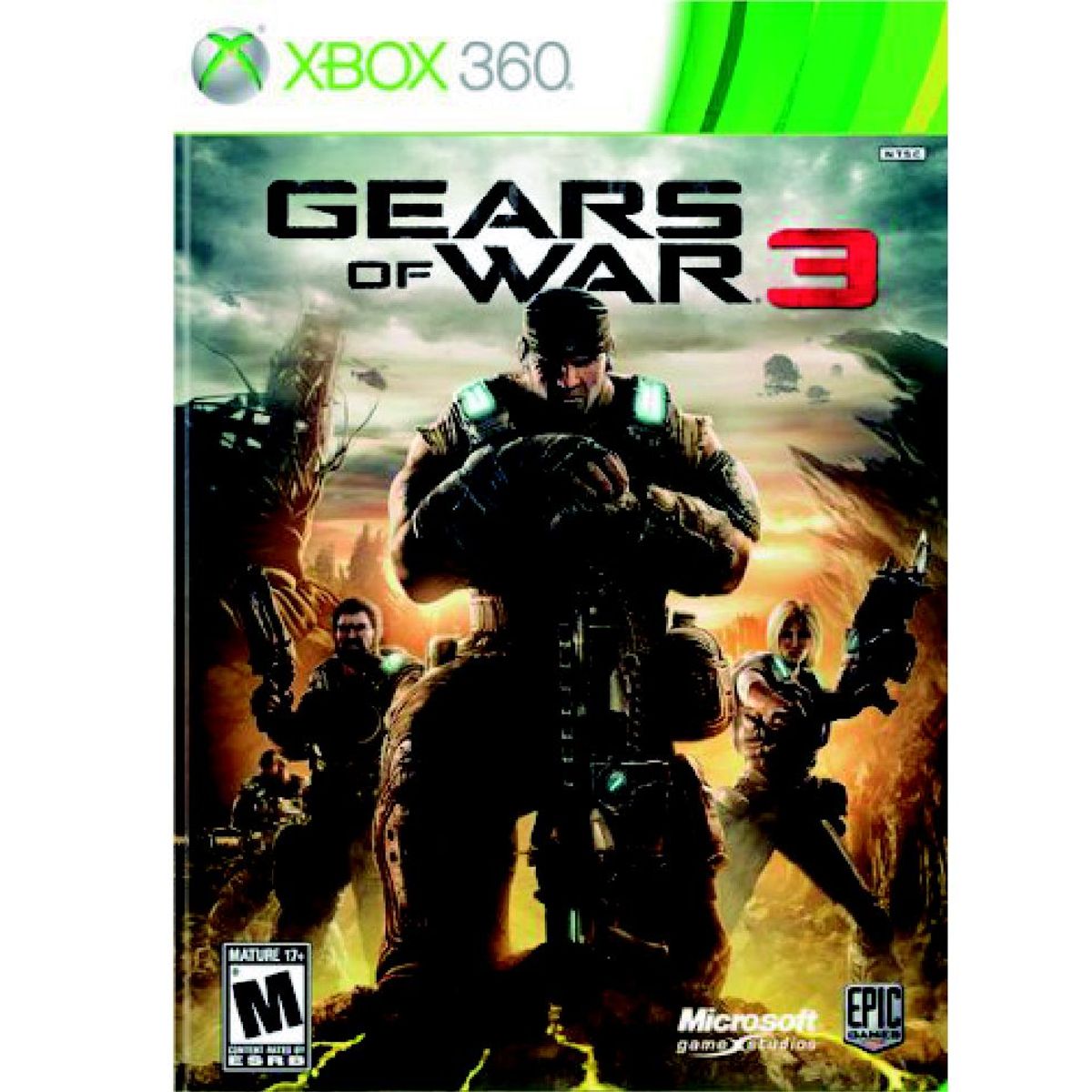 MICROSOFT - Gears of war 3 - xbox 360
