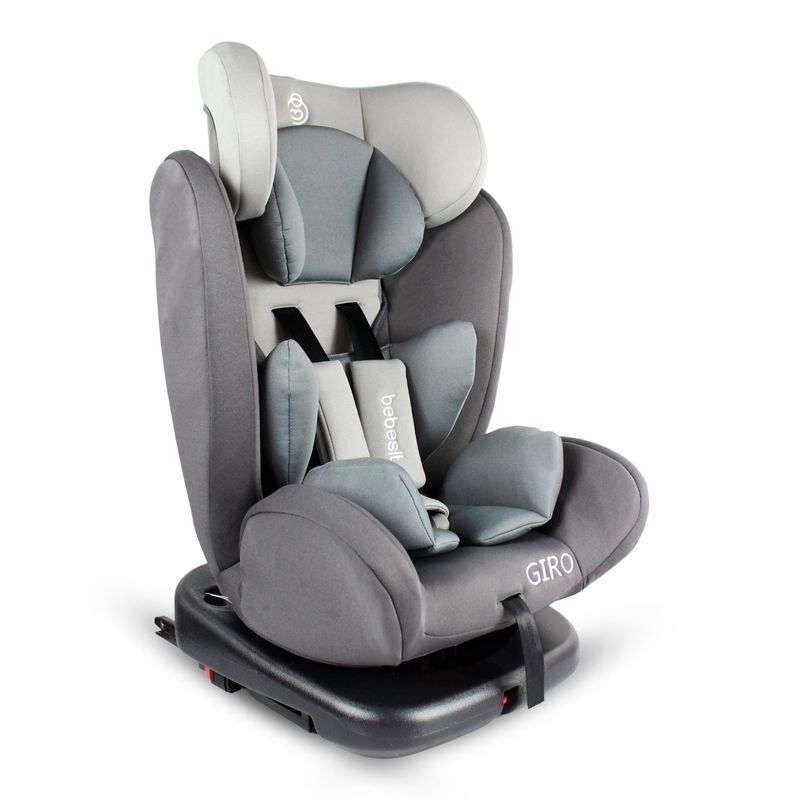 BEBESIT - Sillas para carro bebe   Bebe Isofix 0123 Giro 360  Grupo 0-1-2-3