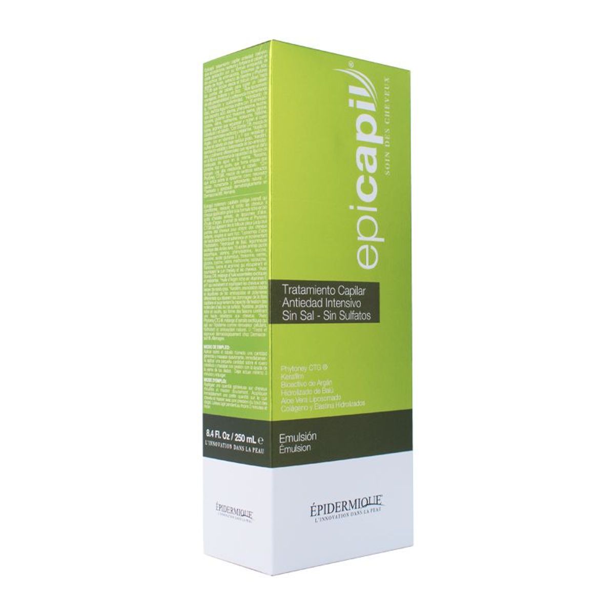 EPIDERMIQUE - Epicapil Tratamiento Capilar Antiedad Intensivo Sin Sal Sin Sulfatos