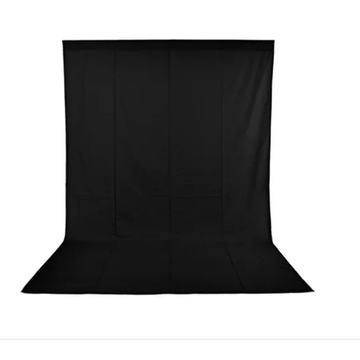 GENERICO - Tela Telon Fondo Foto Estudio Fotografia Fondo Lino Negro 3m