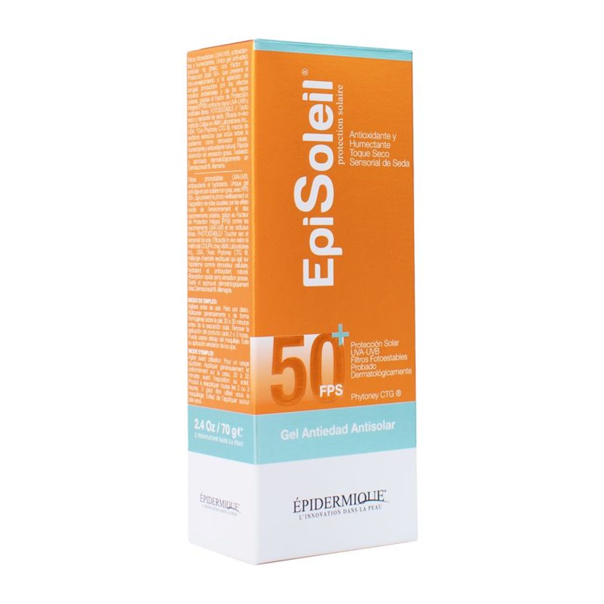 EPIDERMIQUE - EpiSoleil Gel Antiedad Antisolar FPS 50