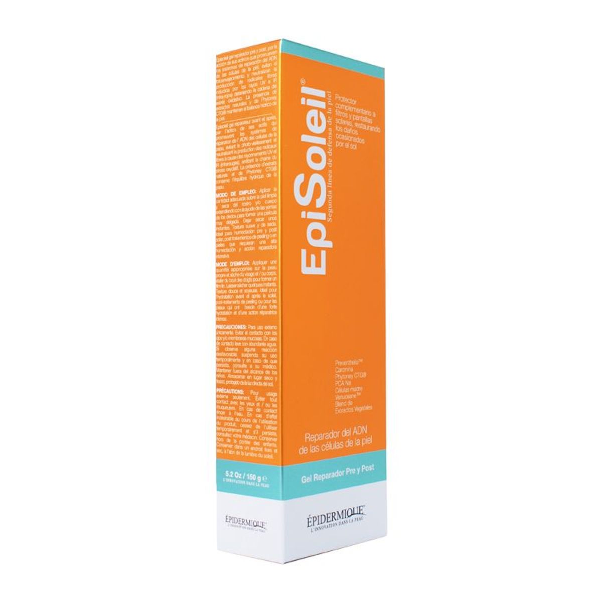 EPIDERMIQUE - EpiSoleil Gel Reparador Pre y Post