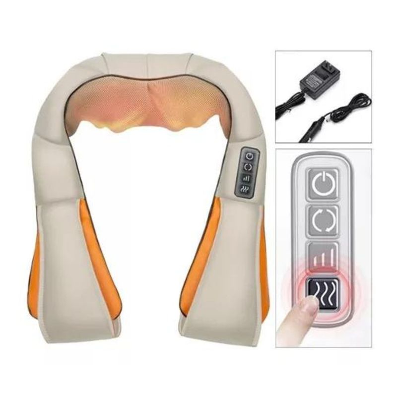 GENERICO - Masajeador Eléctrico-cervical Cuello Espalda Brazos Infrarro