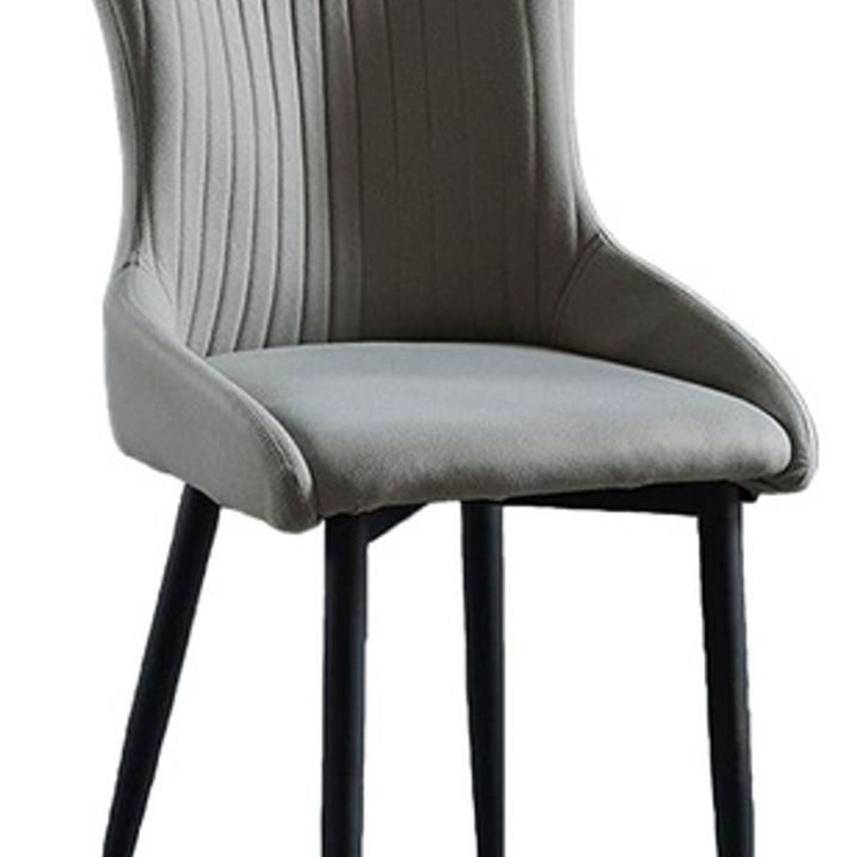 DIMATEX LEON - Silla Decorativa Mueble Sala Comedor Dormitorio Refhans Gris