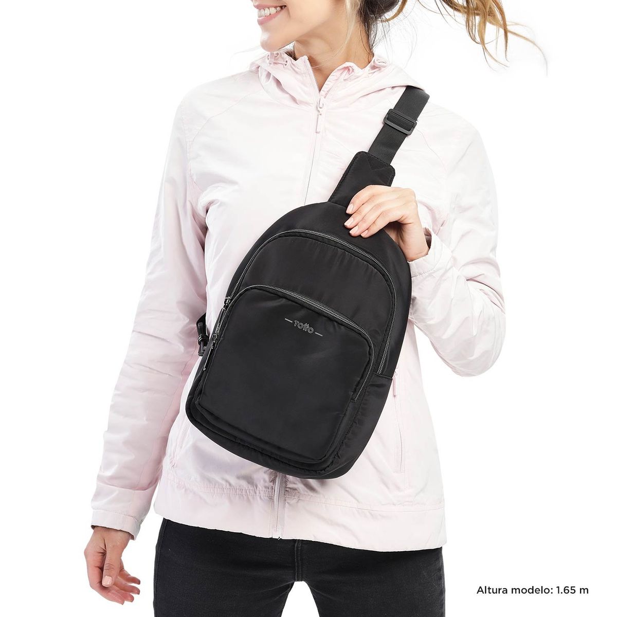 TOTTO - Bolso manos libres mujer Crossover Logar pequeño