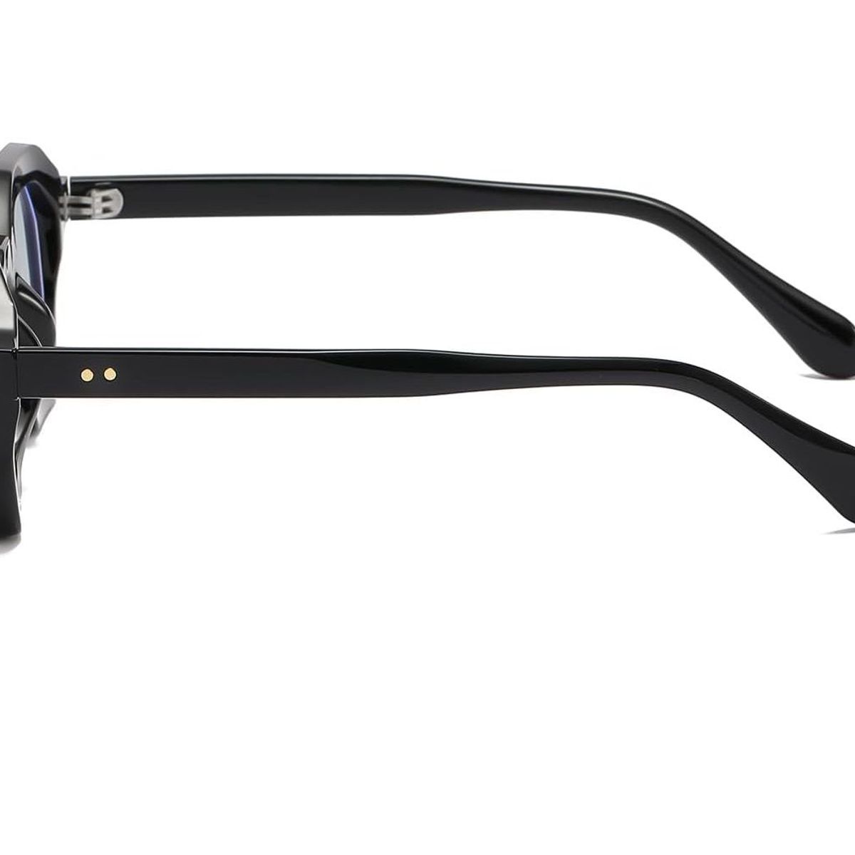 GENERICO - Montura De Gafas Redondas Para Lentes Estilo Octagonal