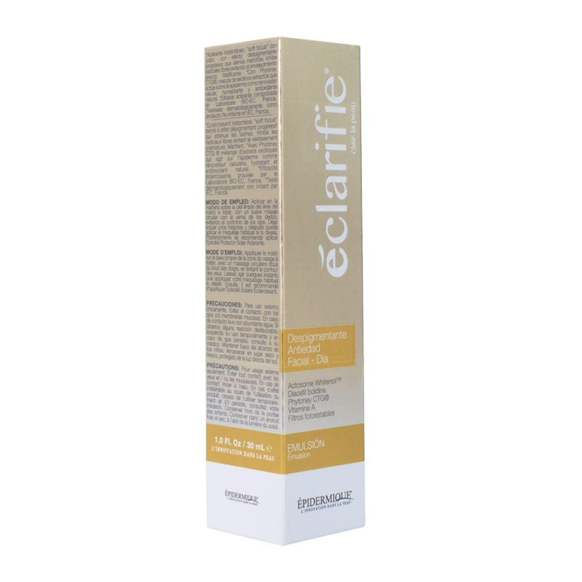 EPIDERMIQUE - éclarifie Despigmentante Antiedad Facial Día