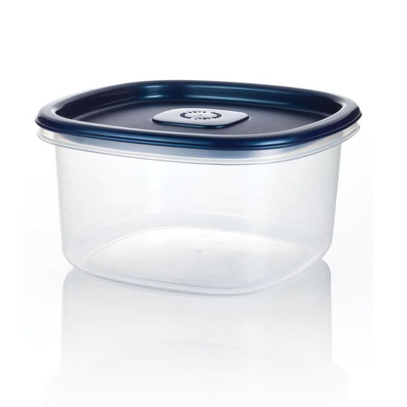 ESTRA - Recipiente Plastico Cuadrado 15L Azul