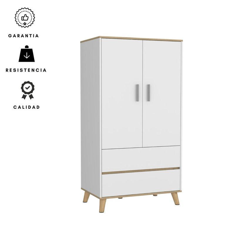 EKONOMODO COLOMBIA - Closet mini blanco duna
