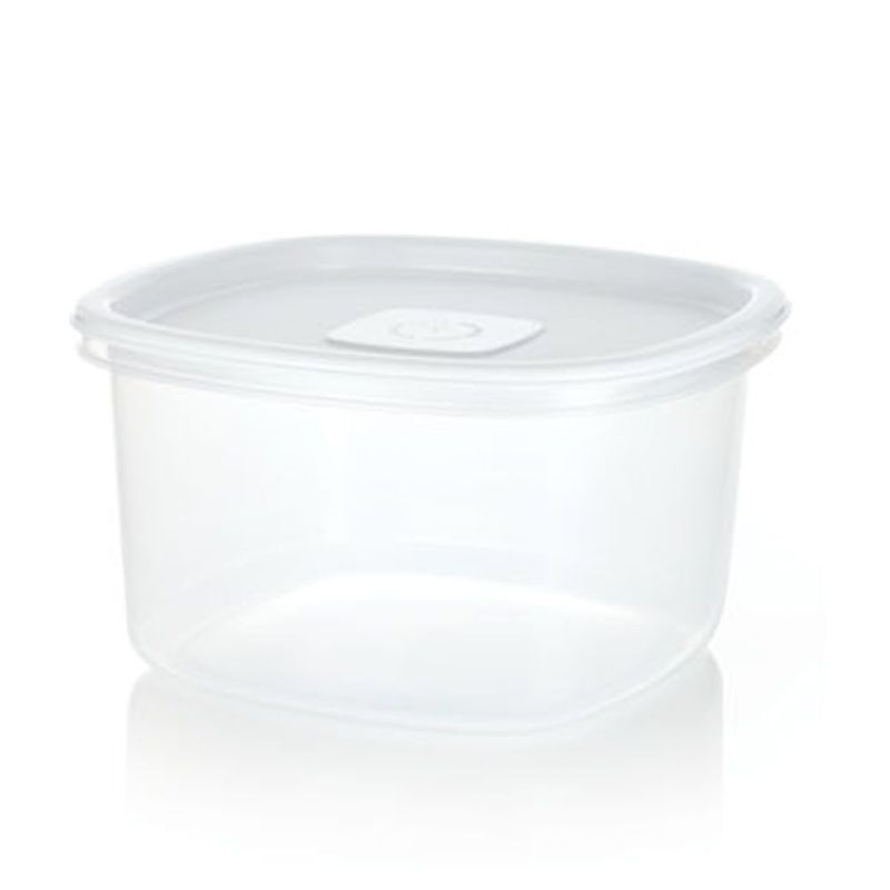 ESTRA - Recipiente Plastico Cuadrado 15L Blanco