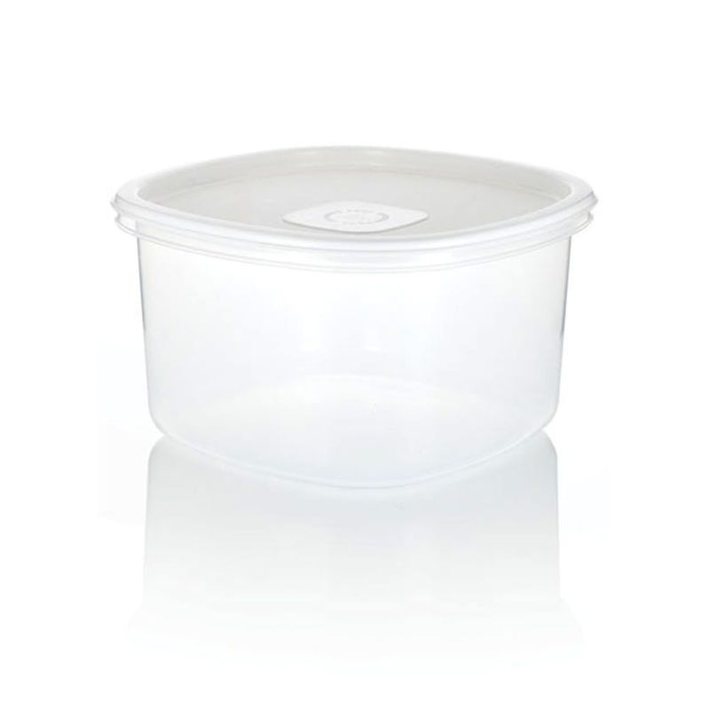 ESTRA - Recipiente Plastico Cuadrado 25L Blanco