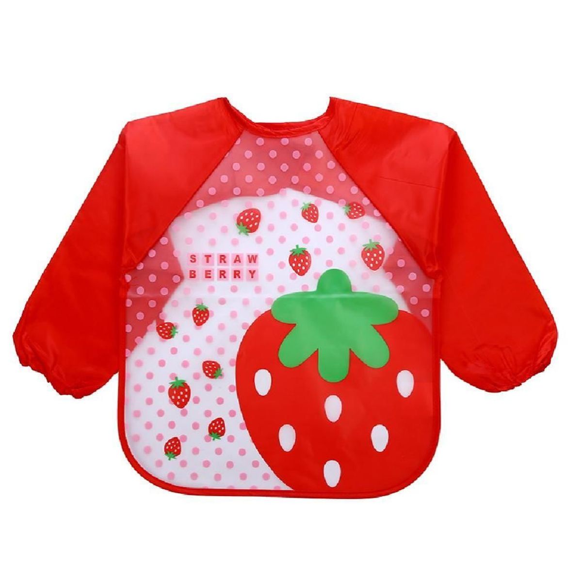 ENFANTASY - Babero Delantal Bebés Niños Manga Larga Impermeable-