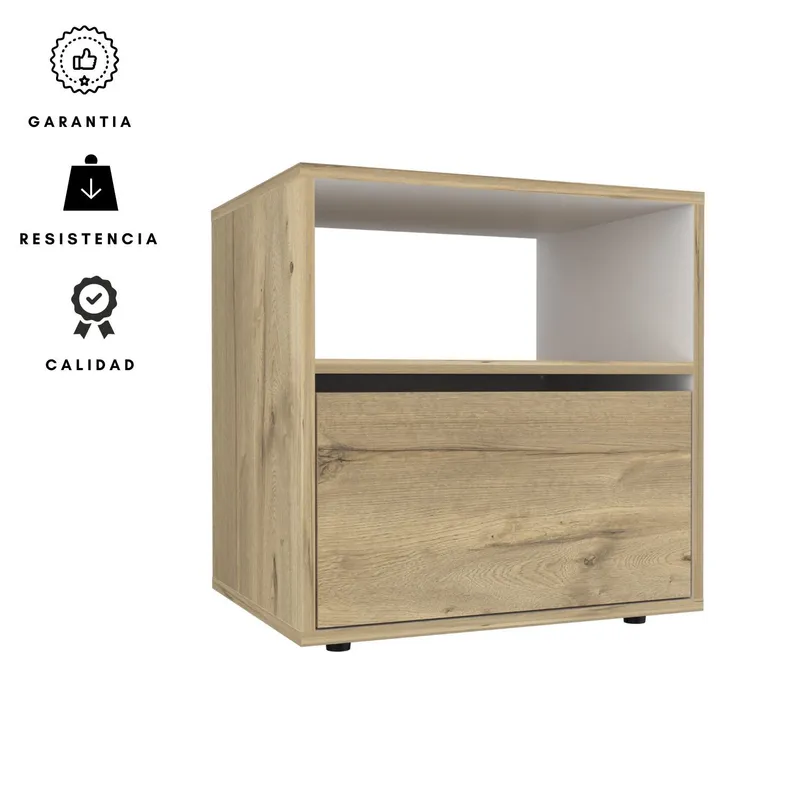 EKONOMODO COLOMBIA - Mesa de noche 1 cajon sipla Duna