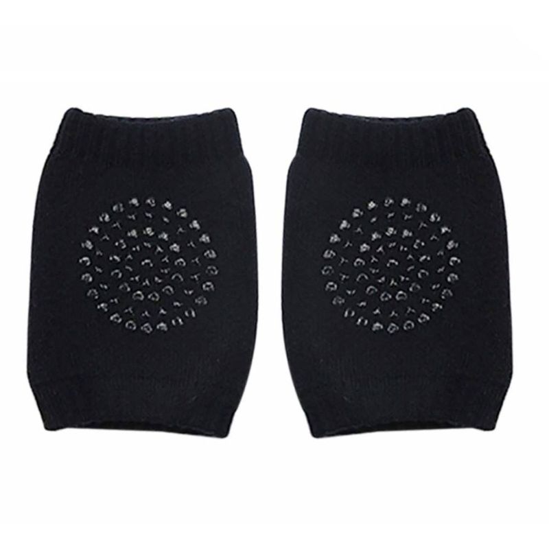 ENFANT'ASY - Rodilleras de gateo para bebe antideslizante Negro