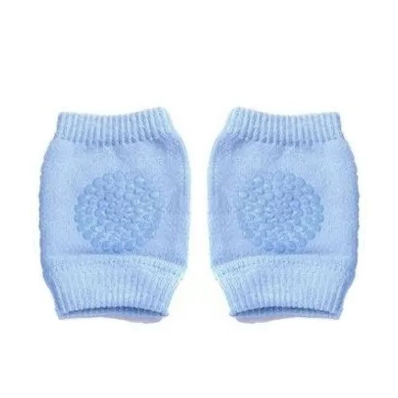 ENFANT'ASY - Rodilleras de gateo para bebe antideslizante Azul claro