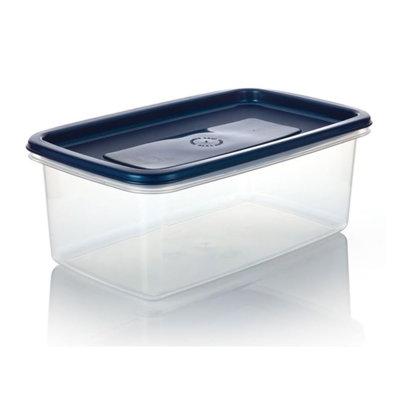 ESTRA - Recipiente  Plastico Rectangular 2L Azul