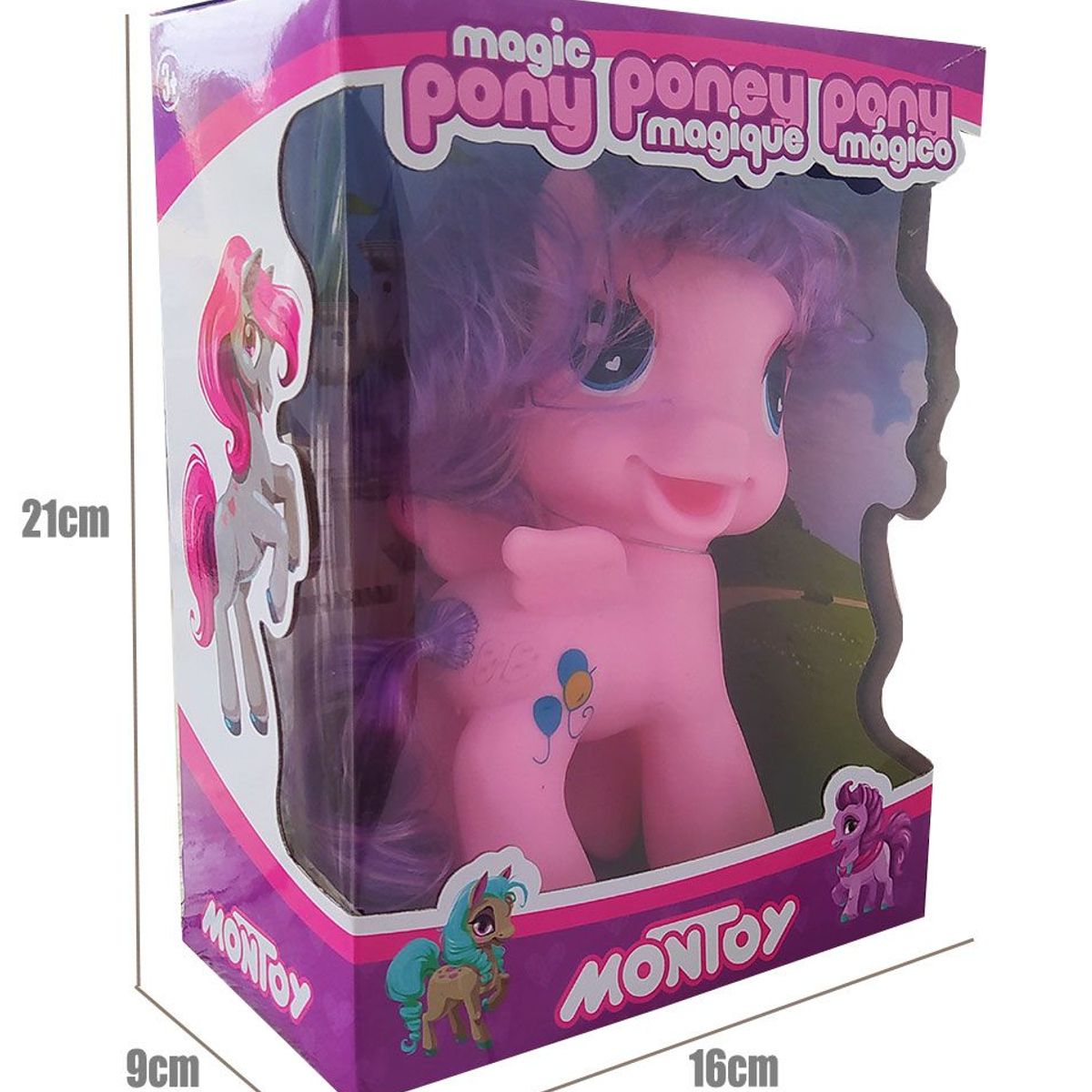 GENERICO - Pony juguete infantil niña