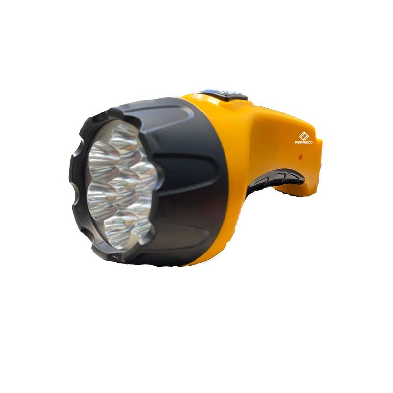 GENERICO - Linterna 7 Led 65 Metros Recargable Ferreco Basics