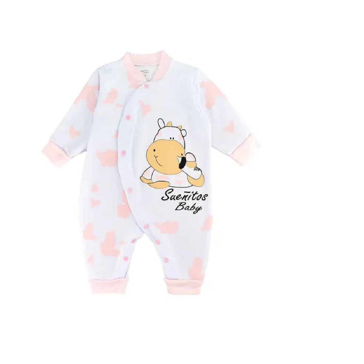 MUNDO BEBE - Pijama Bebe Enteriza  Niña  Para Bebé Rosa.
