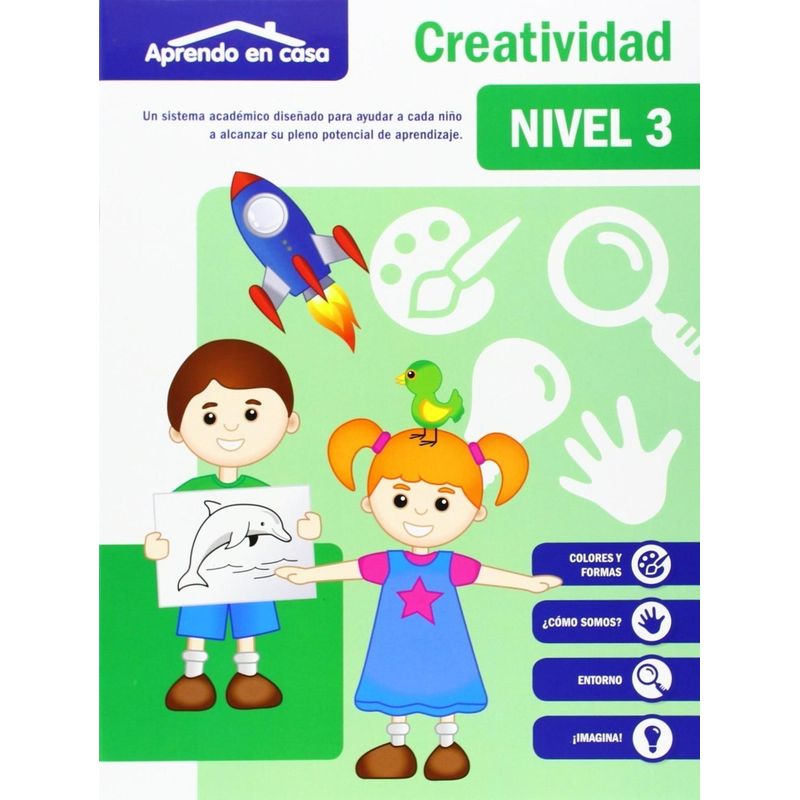 GENERICO - Creatividad Paso A Paso. Creatividad En Casa. Nivel 3