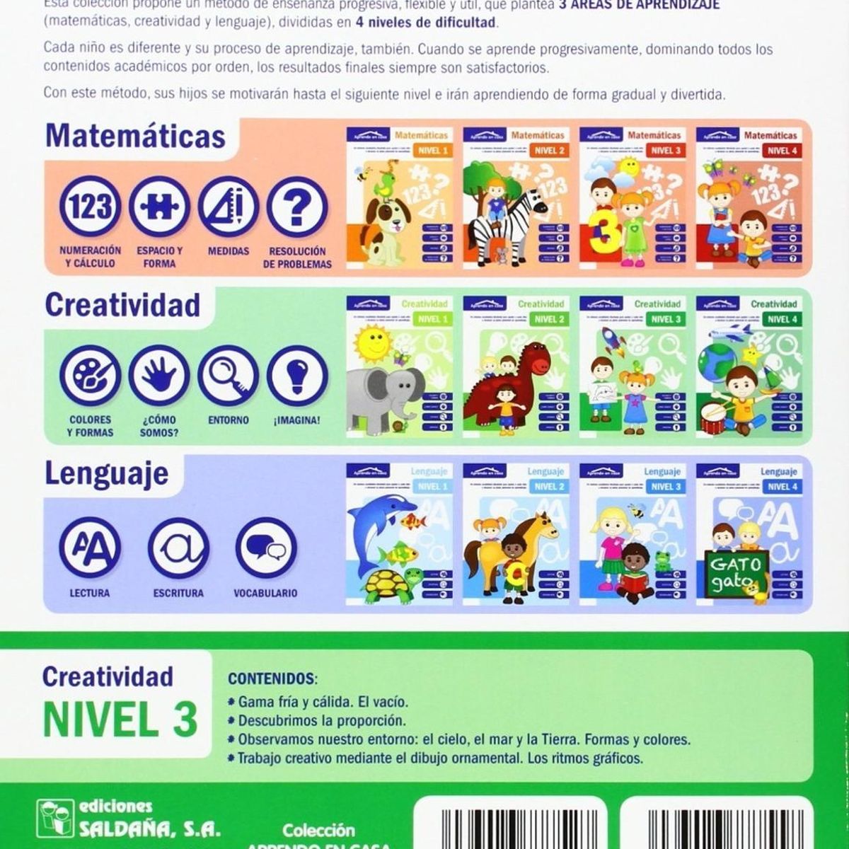 GENERICO - Creatividad Paso A Paso. Creatividad En Casa. Nivel 3