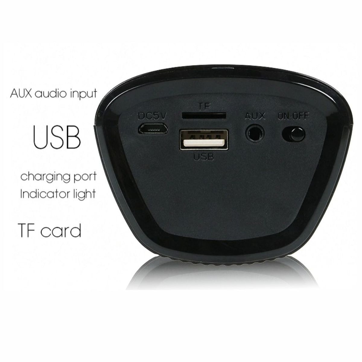 GENERICO - Parlante Mini Barra De Sonido Bluetooth Radio Fm