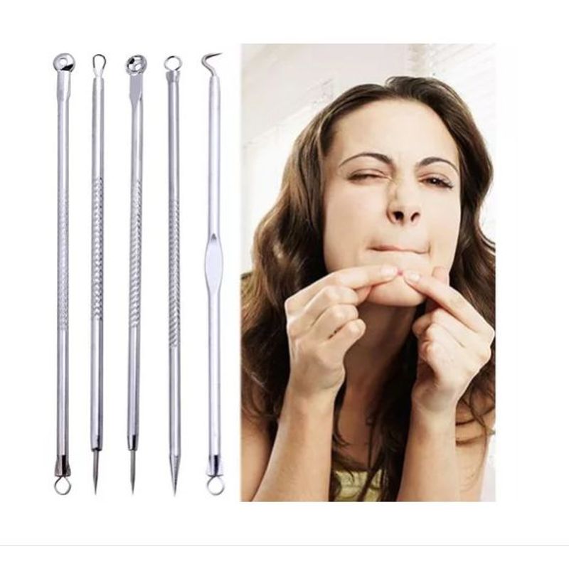 GENERICO - Kit 5 Acero Remover Barros Espinillas_.
