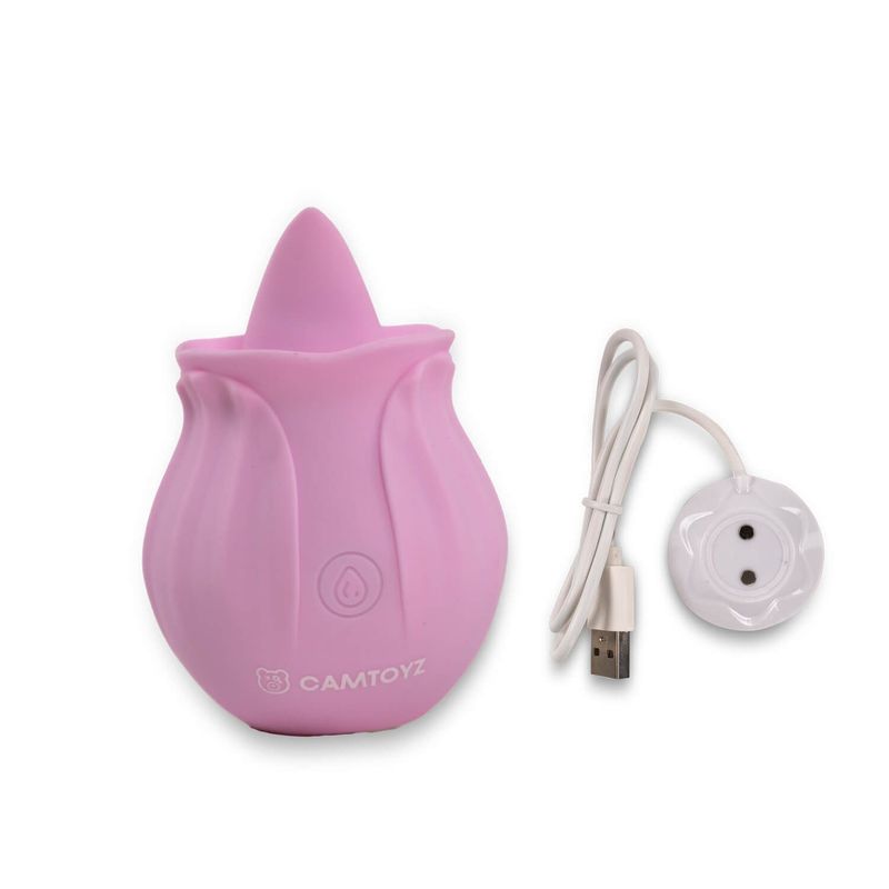 GENERICO - Vibrador con Lengua Juna Majestic