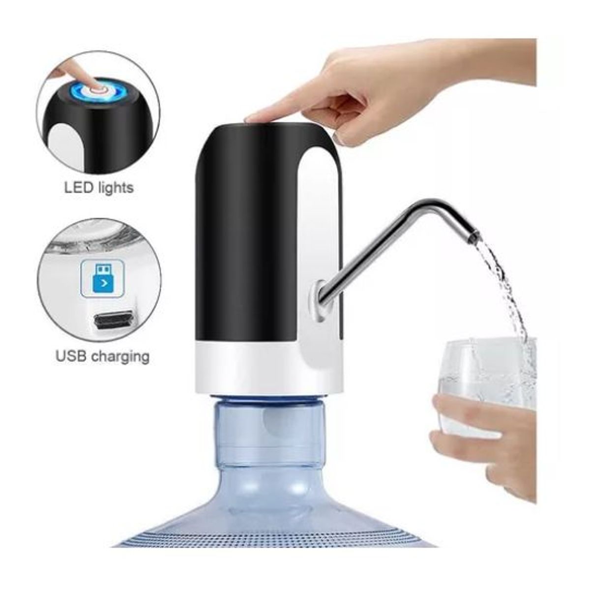 GENERICO - Valvula Bomba Dispensador Automatico Agua Botellon Reacrgabl