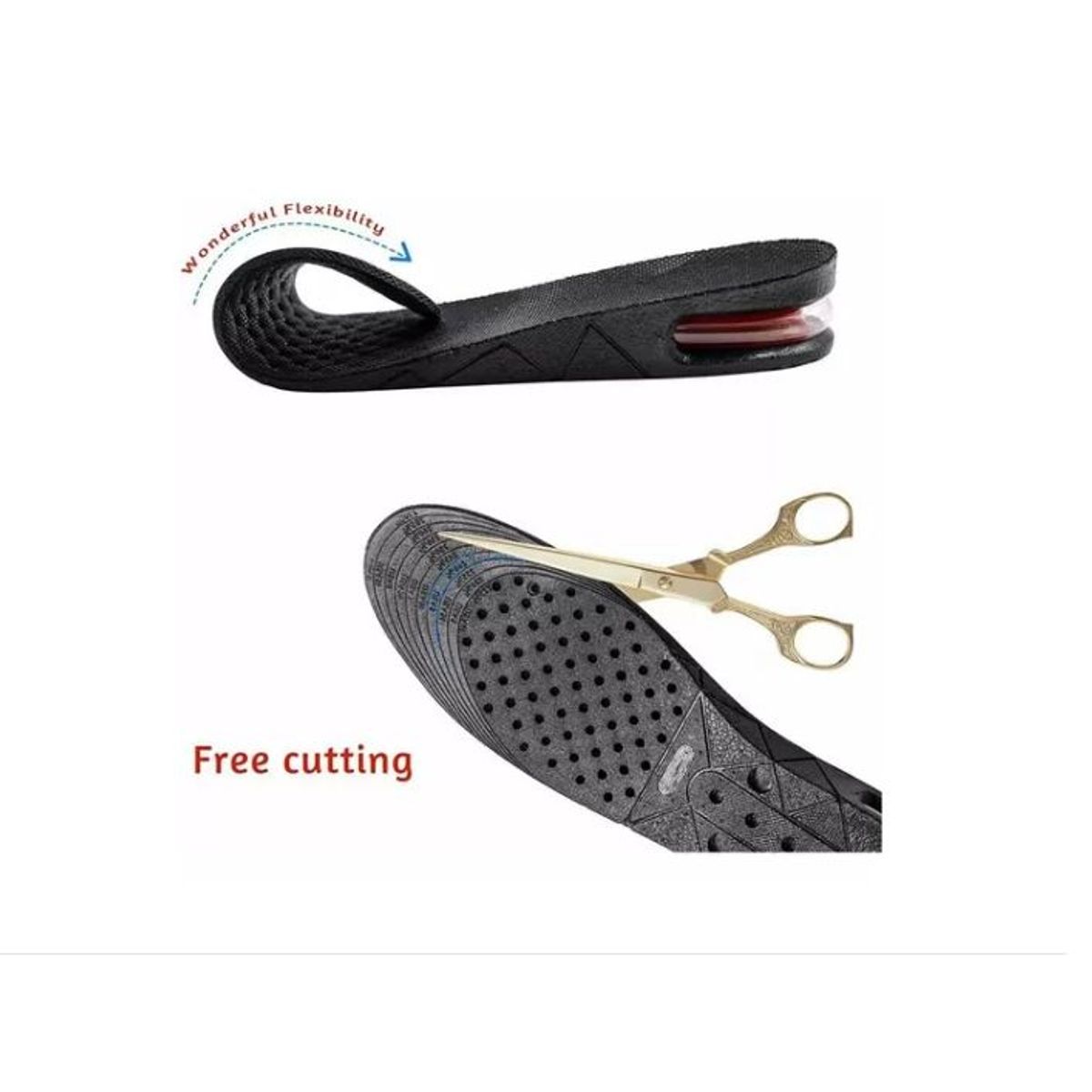 GENERICO - Plantillas Incrementar Aumentar Altura Estatura Camara Aire