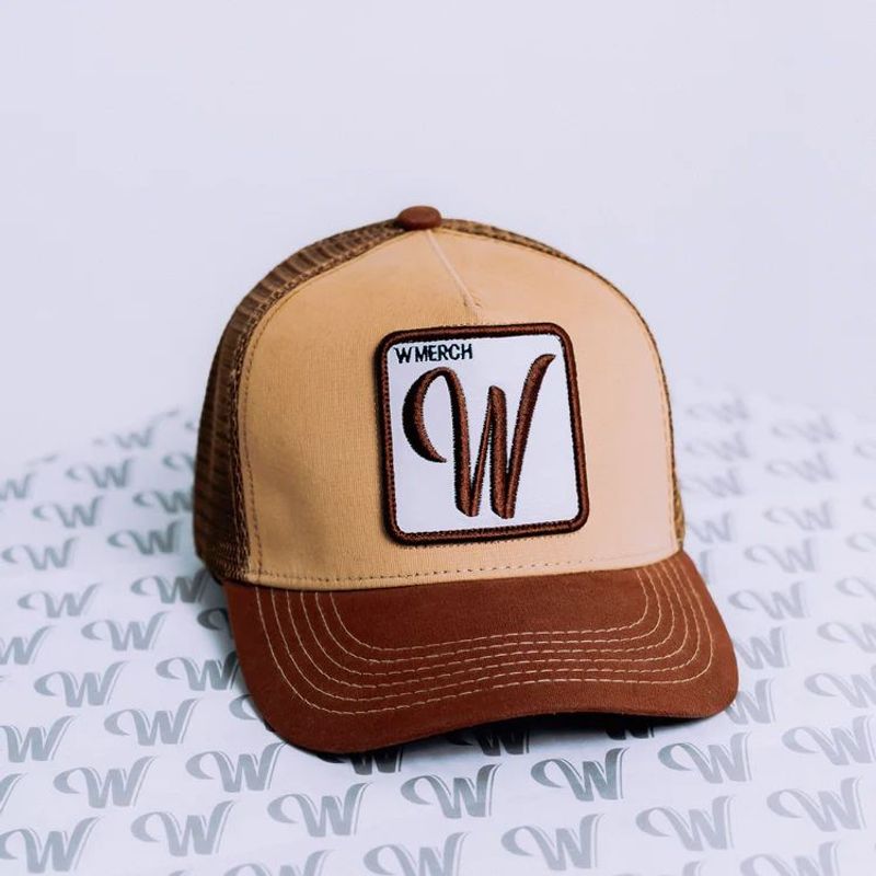 GENERICO - Gorra W Merch Clásica Edición Marrón Drop2 Westcol Original