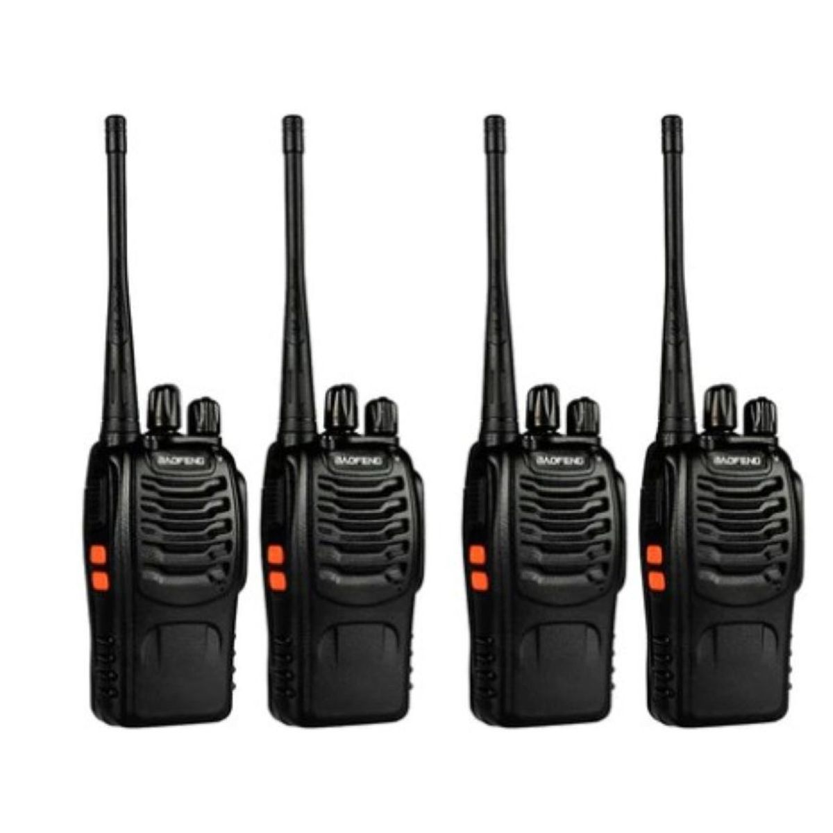 ZHOPI CO - Radio Walkie Talkie Baofeng Bf-888s Uhf X 4 Bateria 2800m Ah