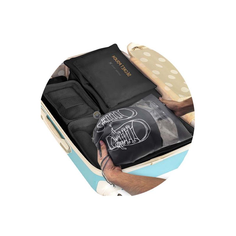 COMPRALOENCASA COM - Combo De Bolsos Viajeros X6  Organizador Zapatos x4 CBVIJ-ZAP