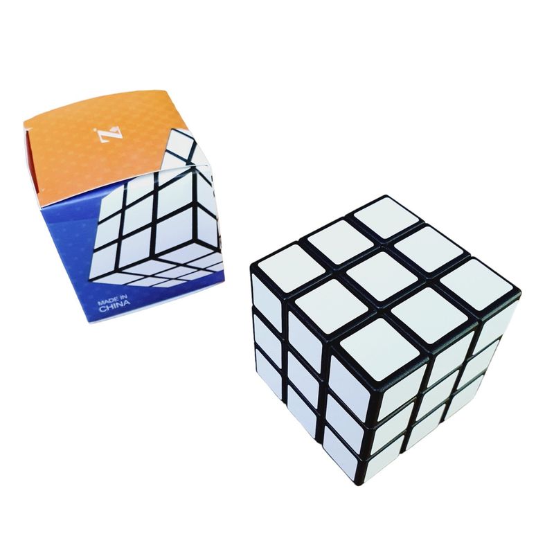 GENERICO - Cubo Rubik Blanker Cube 2x2 Mirror Blanco Modificación