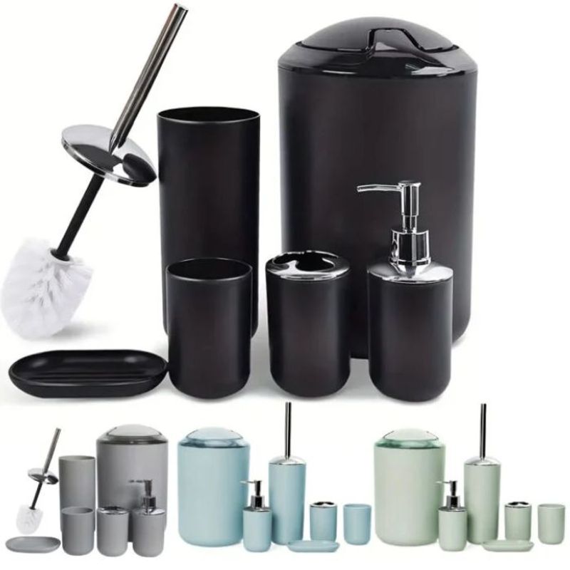 GENERICO - Set utensilios de baño x6