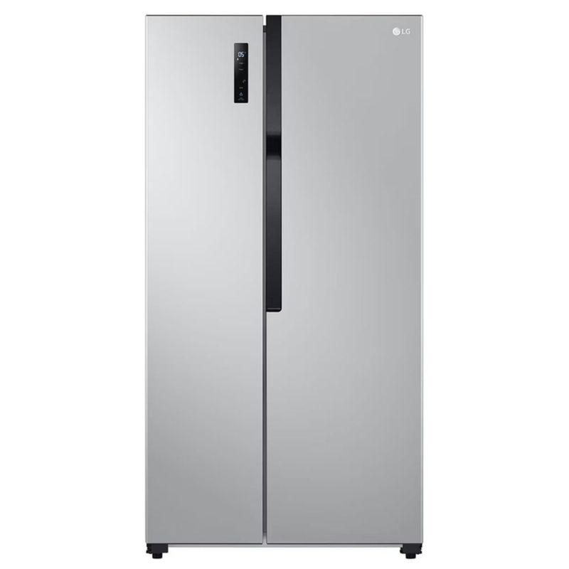 LG - Nevecón LG Side by Side 519 Litros Gris GS51BPP