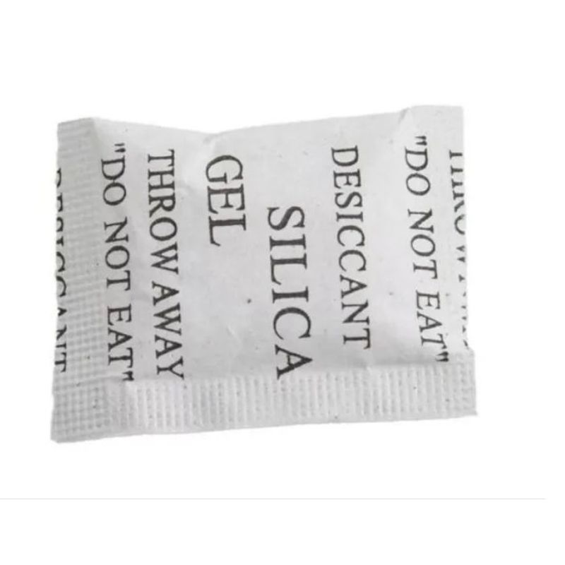 GENERICO - 50 Bolsas Silica Gel Desiccant No Humedad Deshumidificador