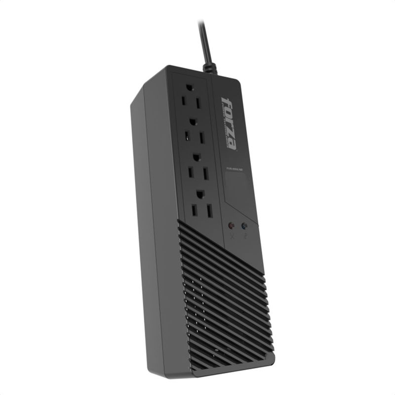 FORZA - Regulador Voltaje Automático Forza 1000VA/500W con 4 Tomas