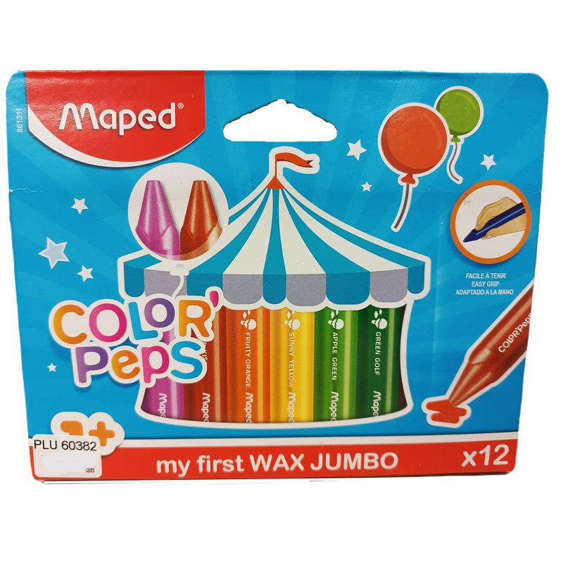 MAPED - Crayola ColorPeps Jumbo x12 Maped