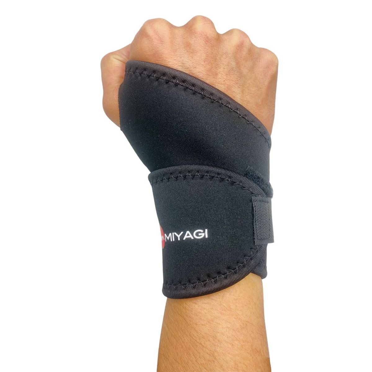 MIYAGI - Muñequera Deportiva Miyagi Ortopédica Ajustable Neopre M6108