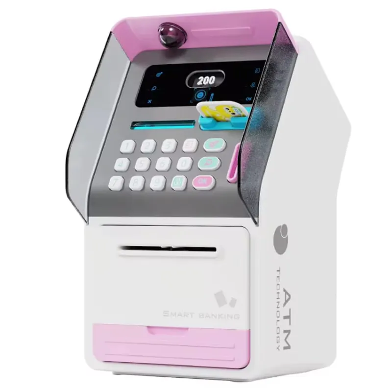 GENERICO - Alcancía Electrónica Roba Billetes Caja Fuerte Con Clave