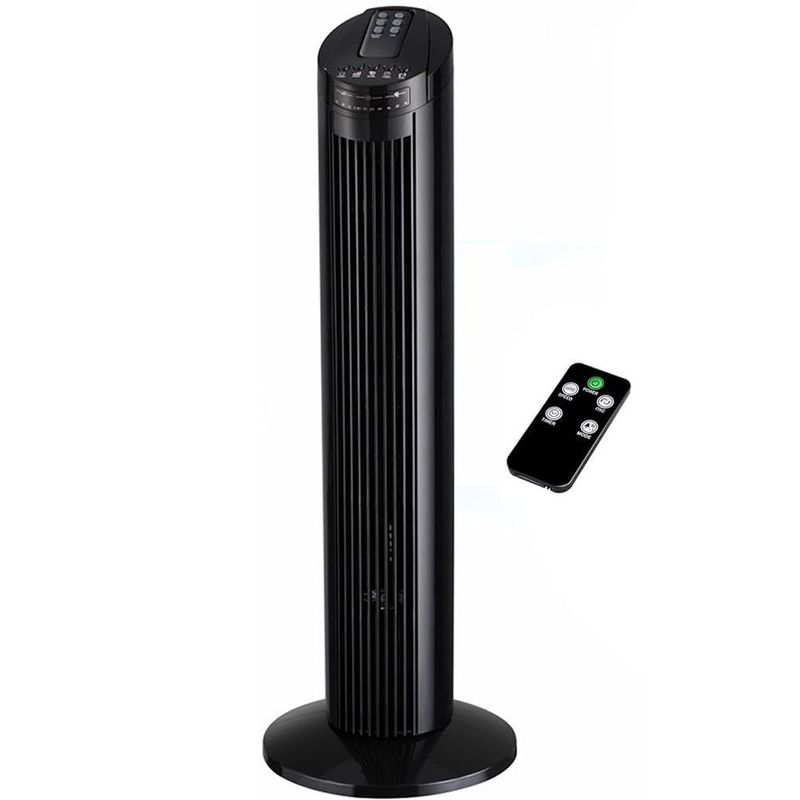 GENERICO - Abanico Ventilador De Torre Silencioso Con Control Remoto