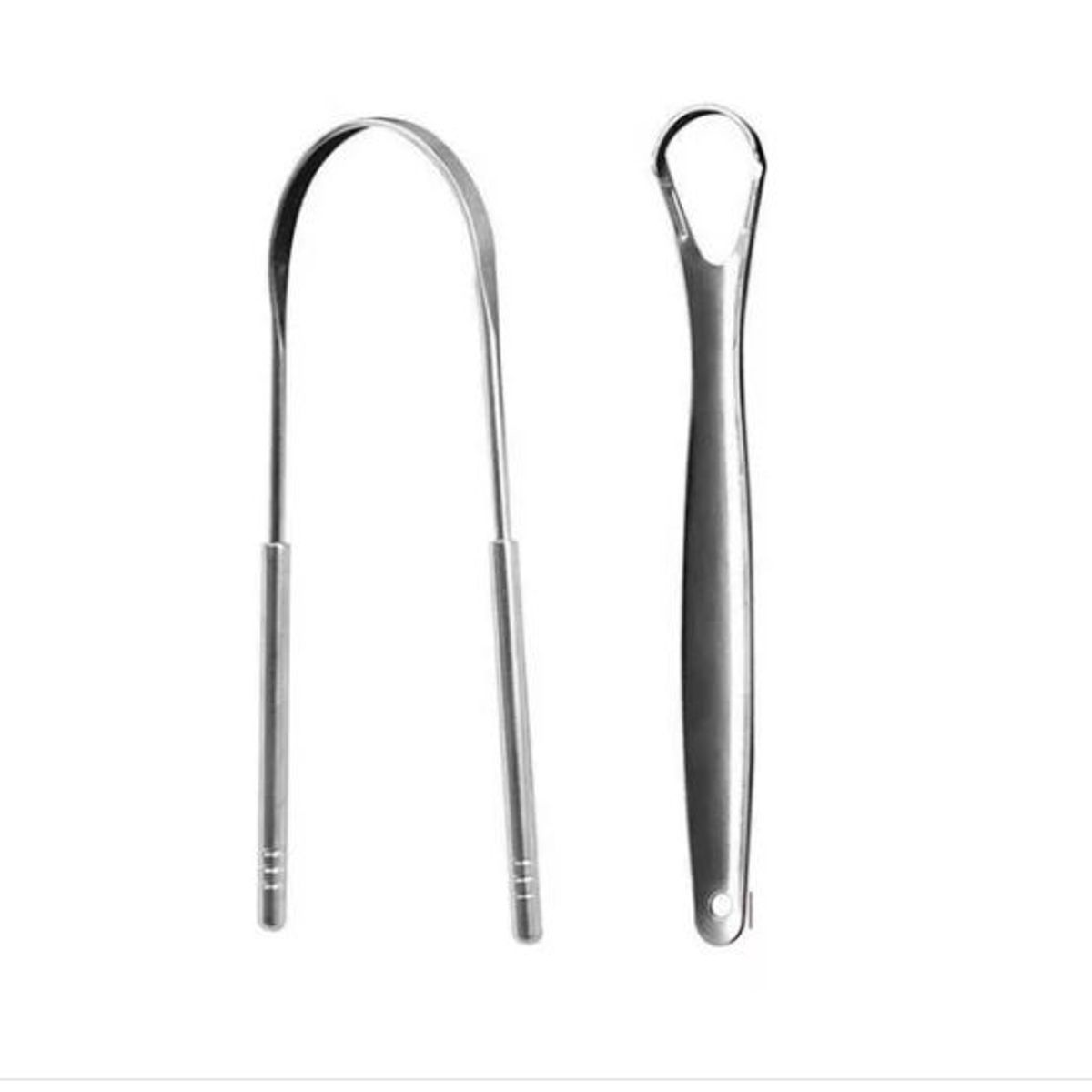 GENERICO - Limpiador Raspador De Lengua Higiene Profilaxis Oral Acero