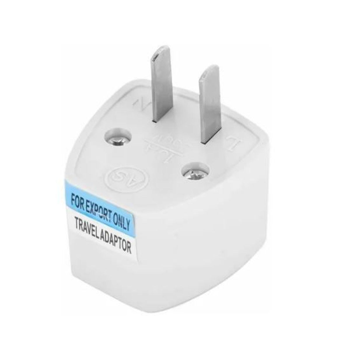 GENERICO - 2x Adaptador Enchufe Pared Viaje Convertidor Para Colombia