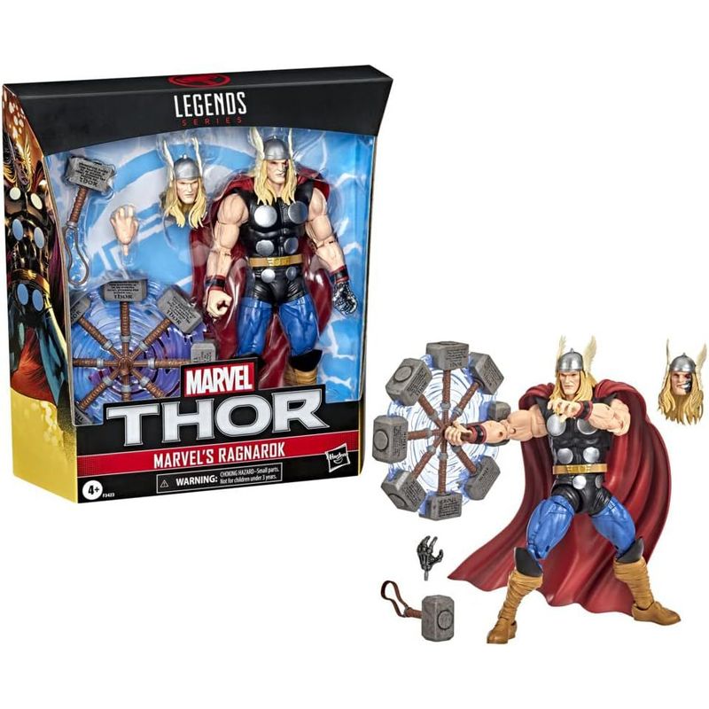 HASBRO - Figura Thor Ragnarok Comic Cyborg Marvel Legends Avengers