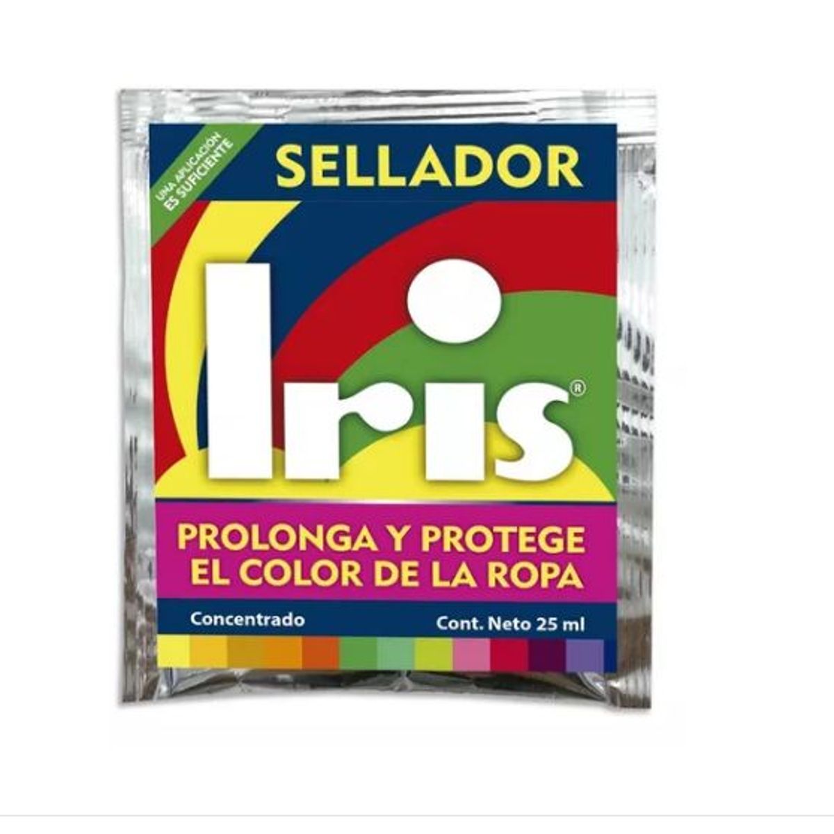 GENERICO - 4 Sellador Fijador Protector Color Ropa Prenda Tintura Iris